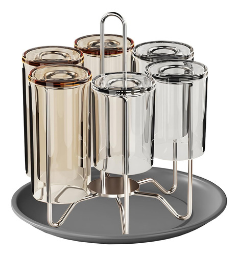 Soporte Para Secado De Tazas, Soporte De Acero Inoxidable Co
