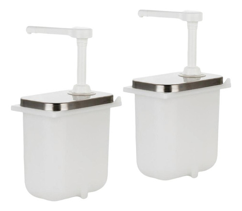 2 Dispensador De Bomba De (2l) Recipiente Dispensador De