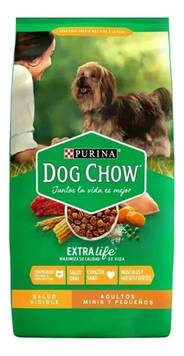 Dog Chow Perros Adultos Razas Minis Y Pequeñas 21 Kg