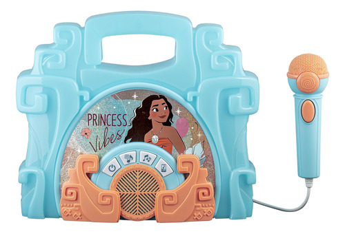 Máquina De Karaoke Ekids Disney Moana Sing Along Con Altavoz