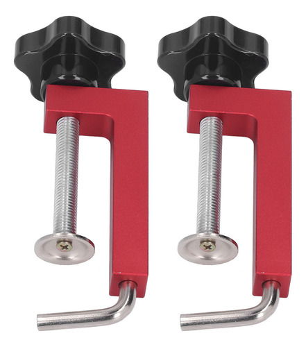 Abrazadera Para Vallas De Carpintería, 2 Piezas, Clip En G,