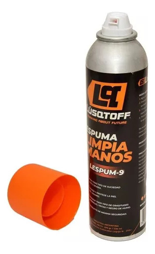 Espuma Limpiamanos Jabon 230ml Lusqtoff - Pintolindo