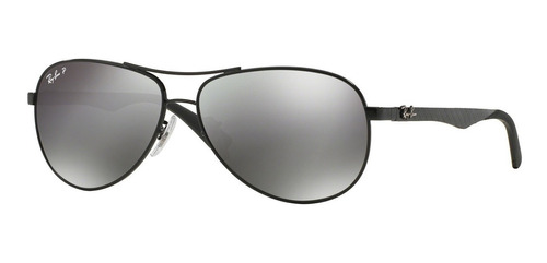 Óculos Rayban Tech Rb8313 002/k7 Carbono 8313 Polarizado Rb 