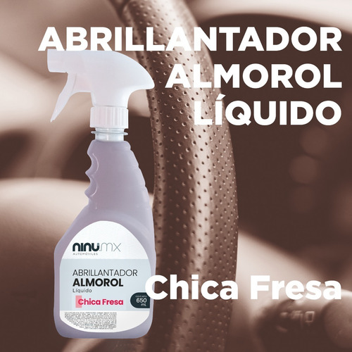 Imagen 3 de 5 de Abrillantador Almorol Autos Ninu 650 Ml Con Atomizador