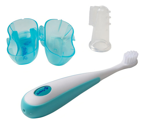 Articulos De Tocador Set De Cuidado Dental Grow With Me Safe Color Blanco