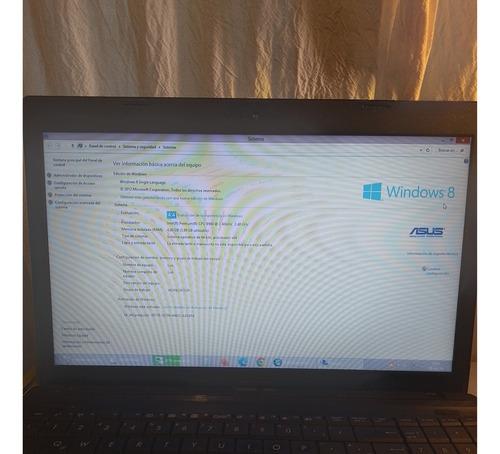 Laptop Asus X55a Para Reparar O Repuestos Pantalla No Prende Negro
