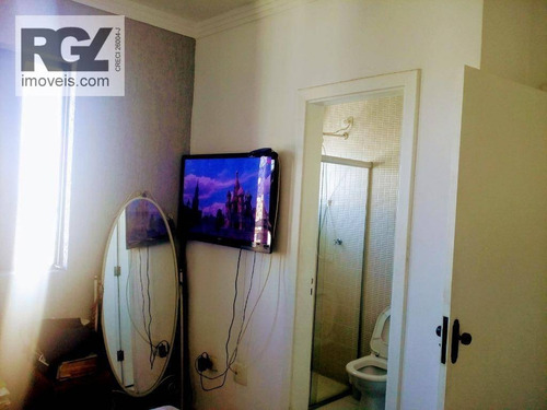 Imagem 30 de 30 de Cobertura Duplex À Venda, 200 M² Por R$ 850.000 - Boqueirão - Santos/sp - Co0013