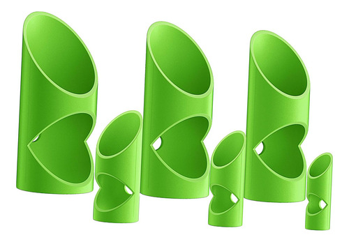 6x Foam Pipe Cutter Tool Tube Aislamiento De Verde