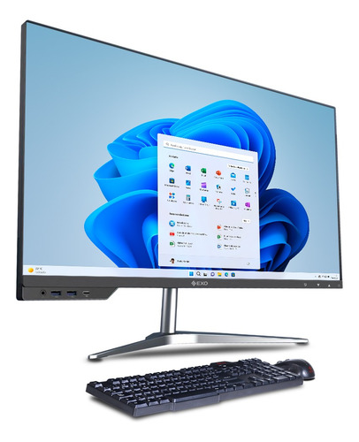 All In One Exo Style X6-5285 Intel I5-12 8gb Ssd 480gb W11 Color Negro