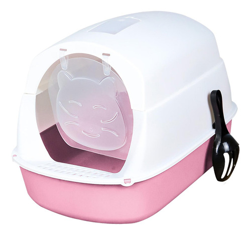 Caja De Arena Para Gatos Con Capucha Caja De Arena Para Rosa