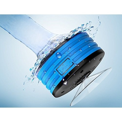 Imagen 3 de 3 de Bocina Bluetooth Para El Baño, Duchas, Jacuzzi, Piscina