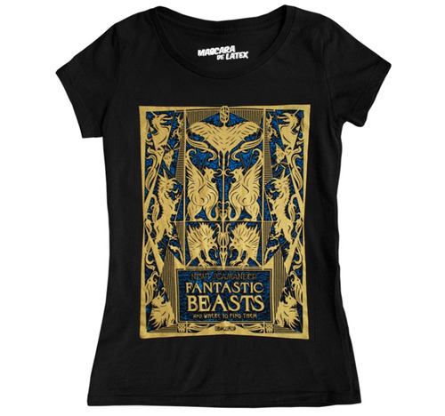 Blusa Máscara De Látex Fantastic Beasts ¡envio Gratis !