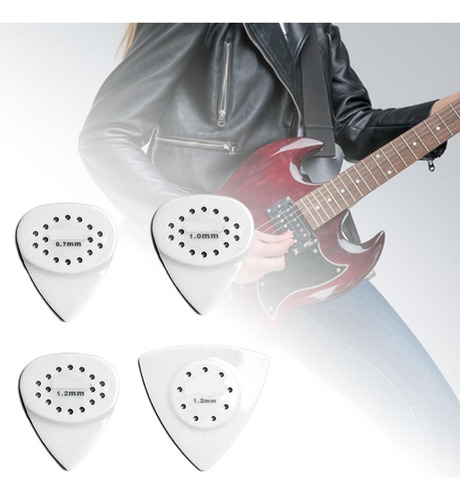 4 Uds. De PĂșas De Guitarra Con Estilo, Protector De Puntas