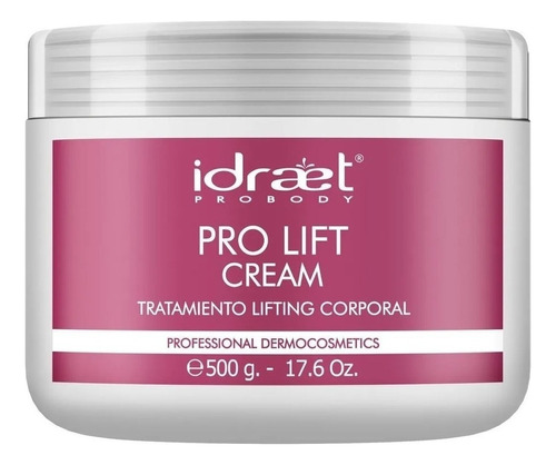 Idraet Pro Lift Cream Tratamiento Tensor Flacidez Corporal