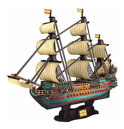 Cubicfun The San Felipe Model Ship Kits 3d Puzzle *****  Par