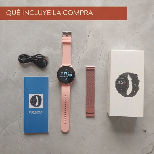 Reloj xiaomi rosa redondo new arrivals