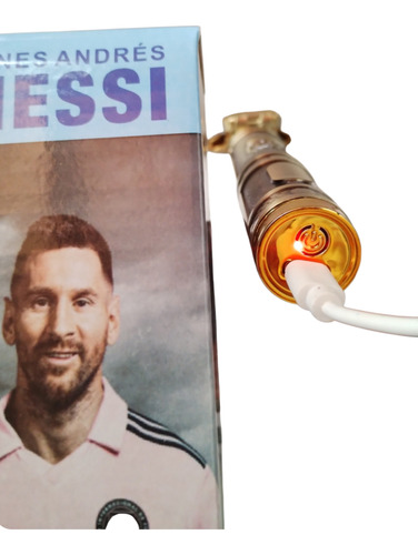 Regalo Día Del Padre Corta Pelo Messi Edición Limitada Usb Dorado
