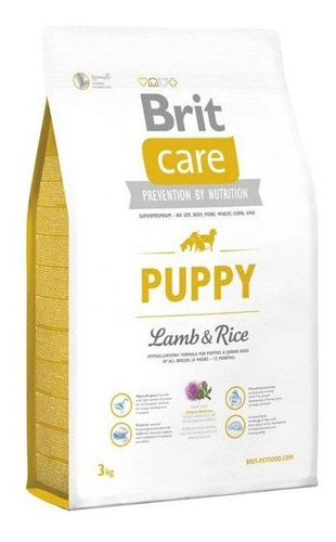 Brit Care Puppy Lamb & Rice 3 Kg.