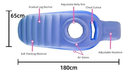 Colchoneta Inflable Para Dormir For Embarazadas Cómoda 2025