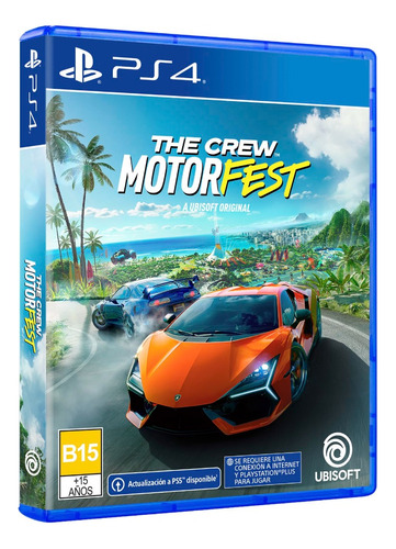 The Crew Motorfest Ps4 Fisico Sellado Original Ade