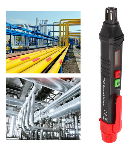 Detector Fugas De Gas Localización Alta Sensible Con Alarma