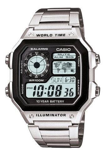 Reloj Hombre Casio Ae-1200whd-1av Digital / Lhua Store