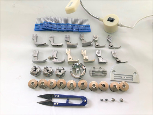 Imagen 2 de 9 de Kit De Accesorios Maquina De Coser Recta Industrial