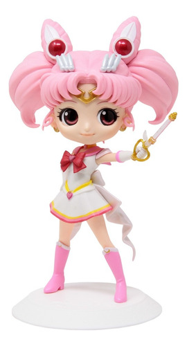 Sailor Moon Eternal Q Posket Super Sailor Chibi Moon Figura