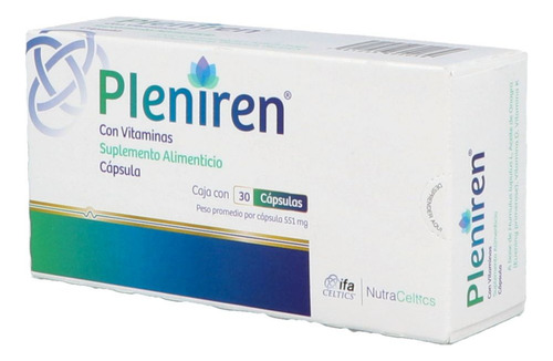 Pleniren Suplemento Alimenticio Caja Con 30 Cápsulas