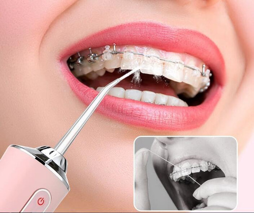 Irrigador Oral Recargable Impermeable Agua Flossers
