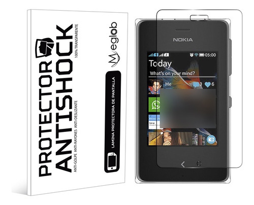 Protector Mica Pantalla Para Nokia Asha 500