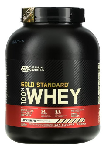 Optimum Nutrition Gold Standar 100% Whey Protein 5 Lbs