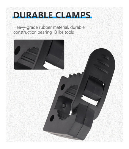 - Soporte De Pala V8jack Handle Keeper, Soporte De Goma