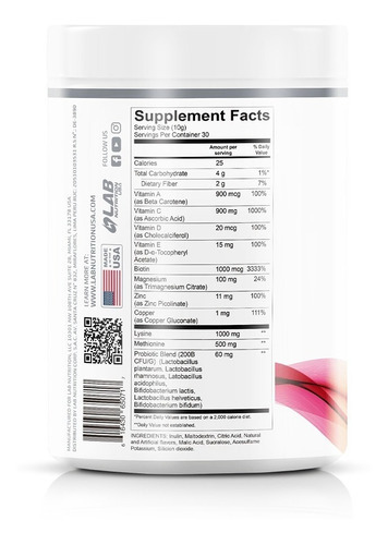Multivitamin Immunity Booster Lab Nutrition Acai Mango 30
