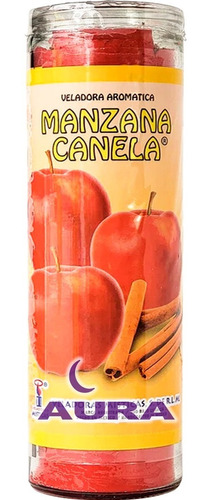 Veladora Manzana Canela - Amor Abundancia Y Protección 