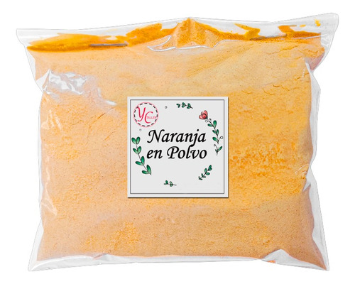 Naranja En Polvo 50 Gr Jabones Cosmética Insumos - Yc Taller