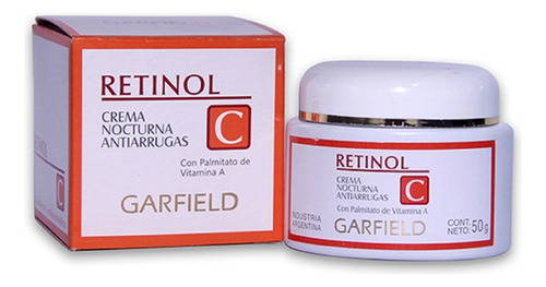 Retinol Crema Nocturna Antiarrugas Garfield Tipo De Piel Normal