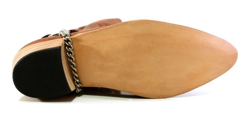 Imagen 4 de 6 de Bota Texana Cuero Premium Diseño Texas By Ghilardi