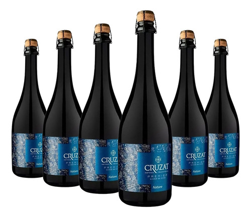 Champagne Nature Cruzat Premier Luján De Cuyo 750cc Pack X 6