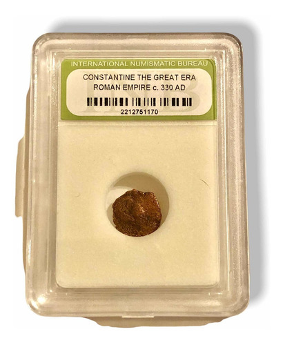 Moneda Civilización Antigua Romana Año 330 Después D Cristo (Usado)