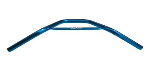 Imagem 2 de 4 de Guidão Soldado Bmx Cross Extra Light Anodizado Azul