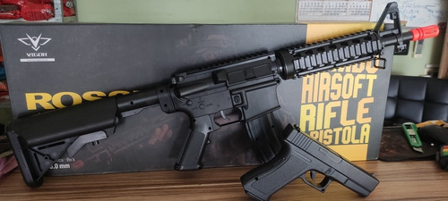 Imagen 2 de 5 de Rifle Airsoft Resorte Nuevos En Caja