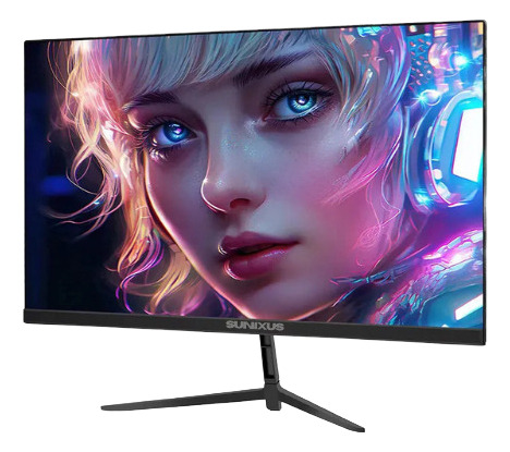 Monitor Gamer Plano 24 Sunixus Focus24 220v Color Negro