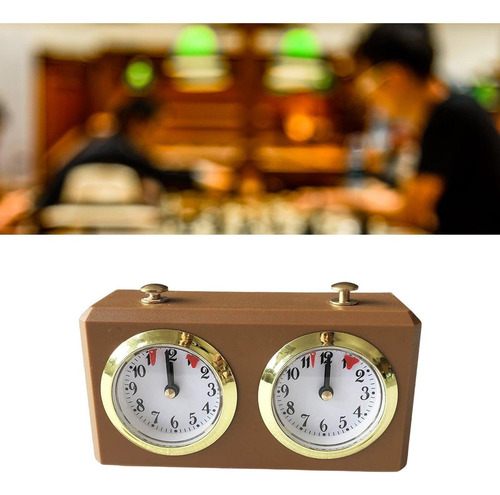 Reloj De Ajedrez Profesional Mecánico Internacional Para