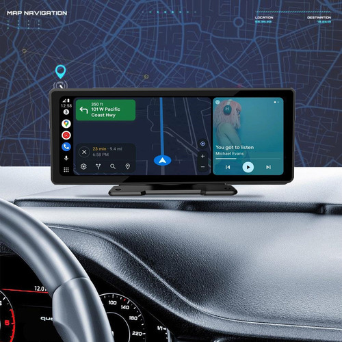 Estéreo Inalámbrico Para Coche 10 Para Carplay Android Auto