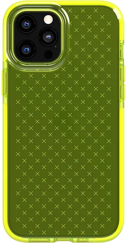 Funda Tech21 Evo Check Para iPhone 12 Pro Max, Amarilla Lumi