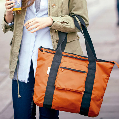 Bolso Plegable Tote Bag Light 24lts Naranjo