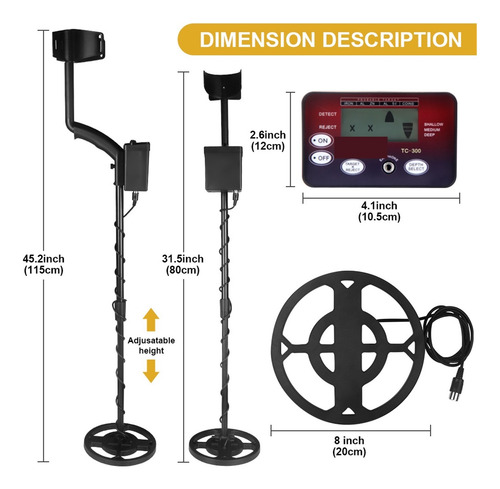 Detector De Metales Subterráneo, Detectores De Oro,