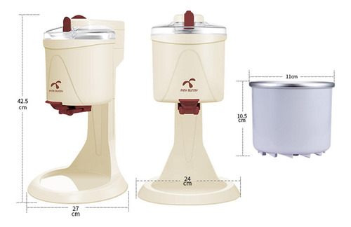 Máquina Para Hacer Helados, Portátil, Automática,