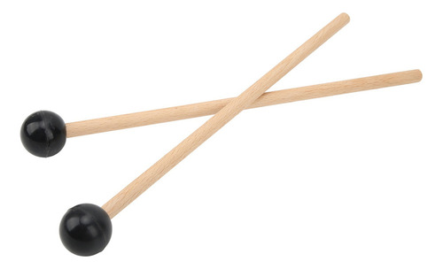 Baqueta 1 Par Lengua Tambor Mazo Palo Instrument